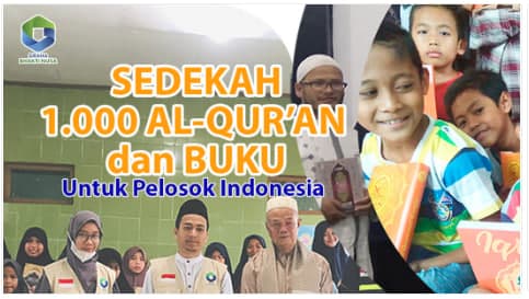 Sedekah Al Qur'an dan Buku