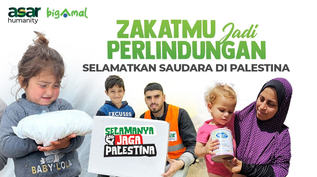 Kuatkan Palestina dengan Zakat Terbaikmu