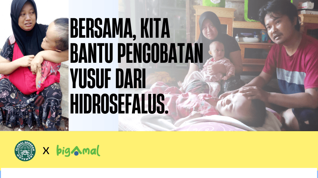 Bantu Yusuf, 10 Tahun Derita Hidrosefalus