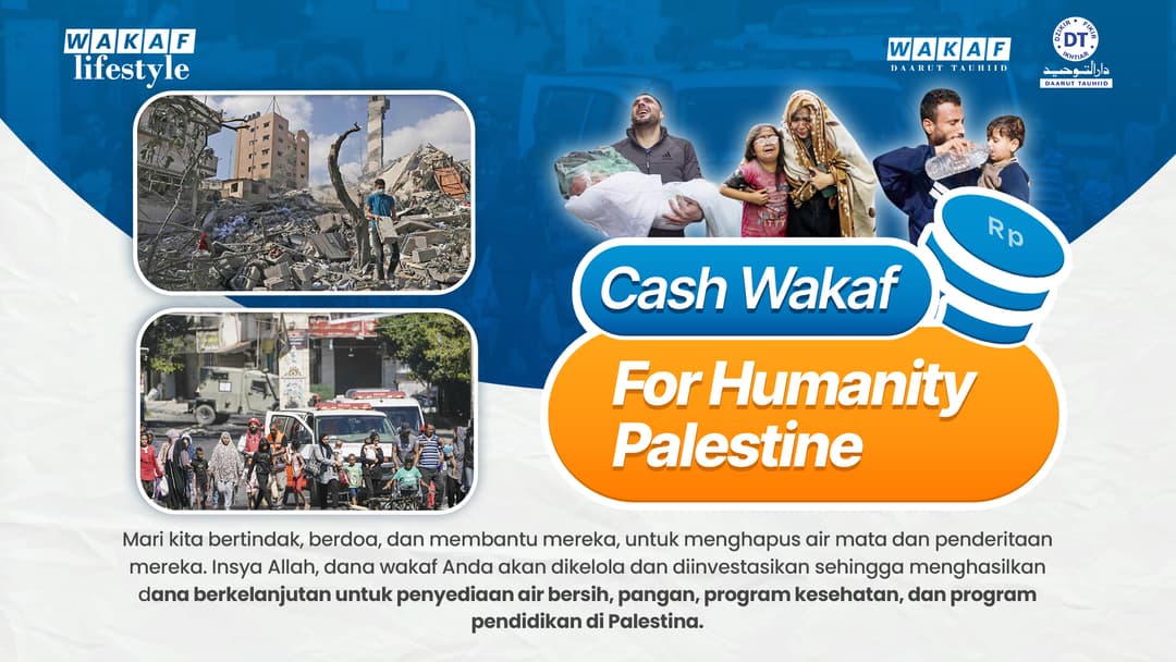 Cash Wakaf Untuk Palestina