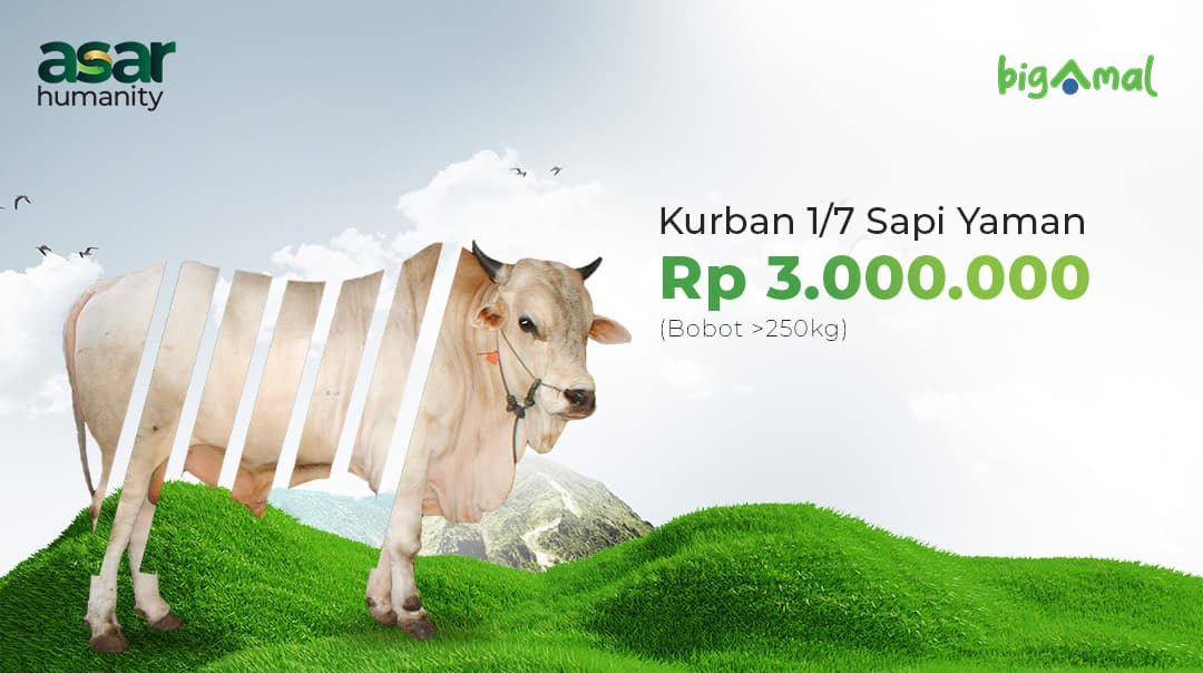 Kurban 1/7 Sapi Yaman