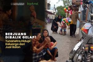 Pasangan Disabilitas Bertahan Hidup Jual Balon