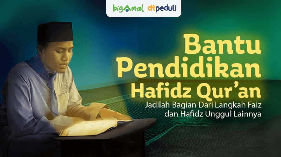 Bantu 15 Santri Hafidz Qur’an Lanjutkan Hafalan