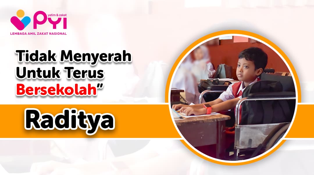 Bantu Radit Lawan Penyakit Autoimun yang Melemahkan Tubuhnya