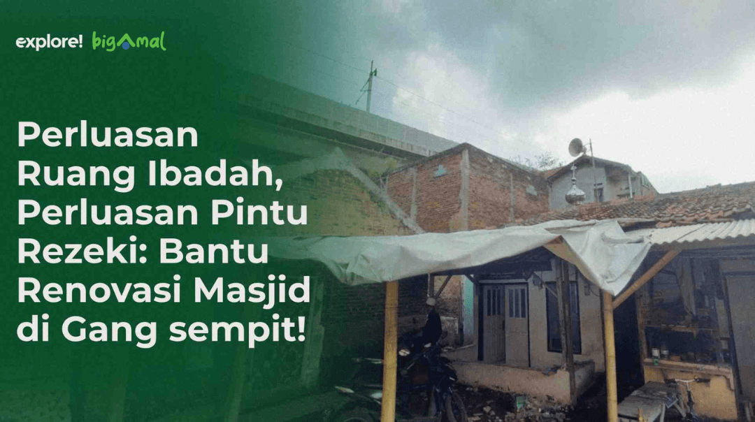 Mushola Al Amshor 20 Tahun Tanpa Renovasi, Saatnya Kita Turun Tangan