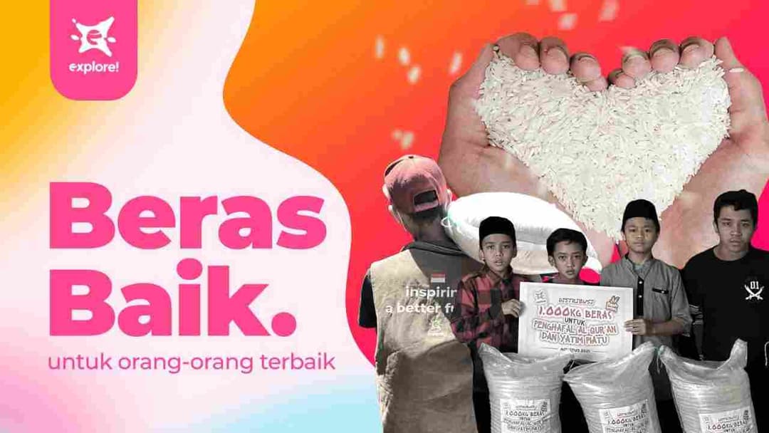 Beras Baik, Tiap Butirnya Akan Menjadi Pahala Kebaikan