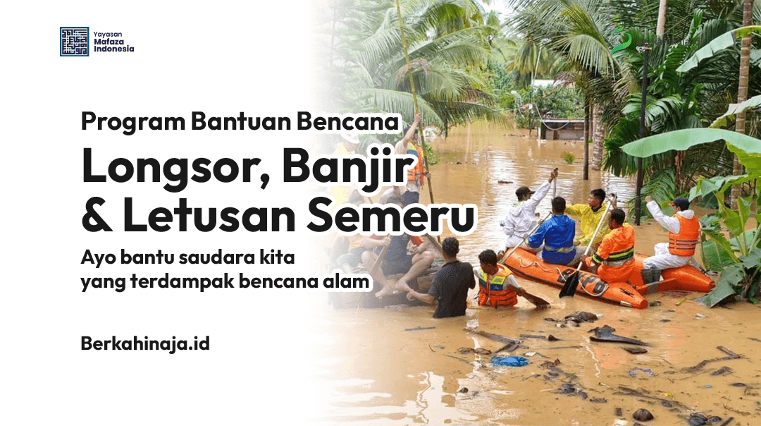 Bantu Saudara Kita dari Bencana Alam