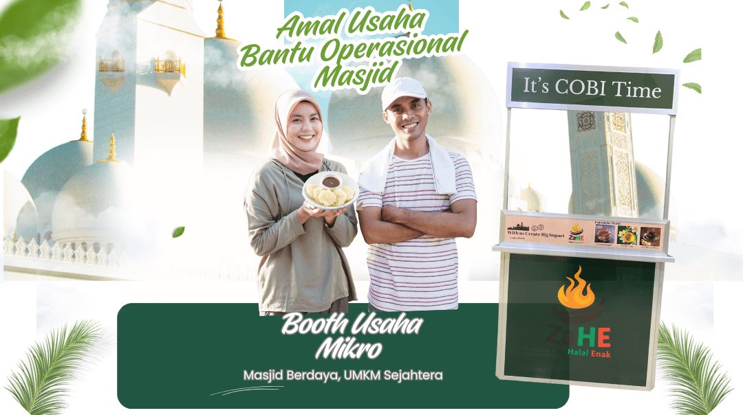 Amal Usaha Bantu Operasional Masjid
