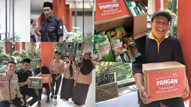 Paket Pangan untuk 2 Sahabat Lestari